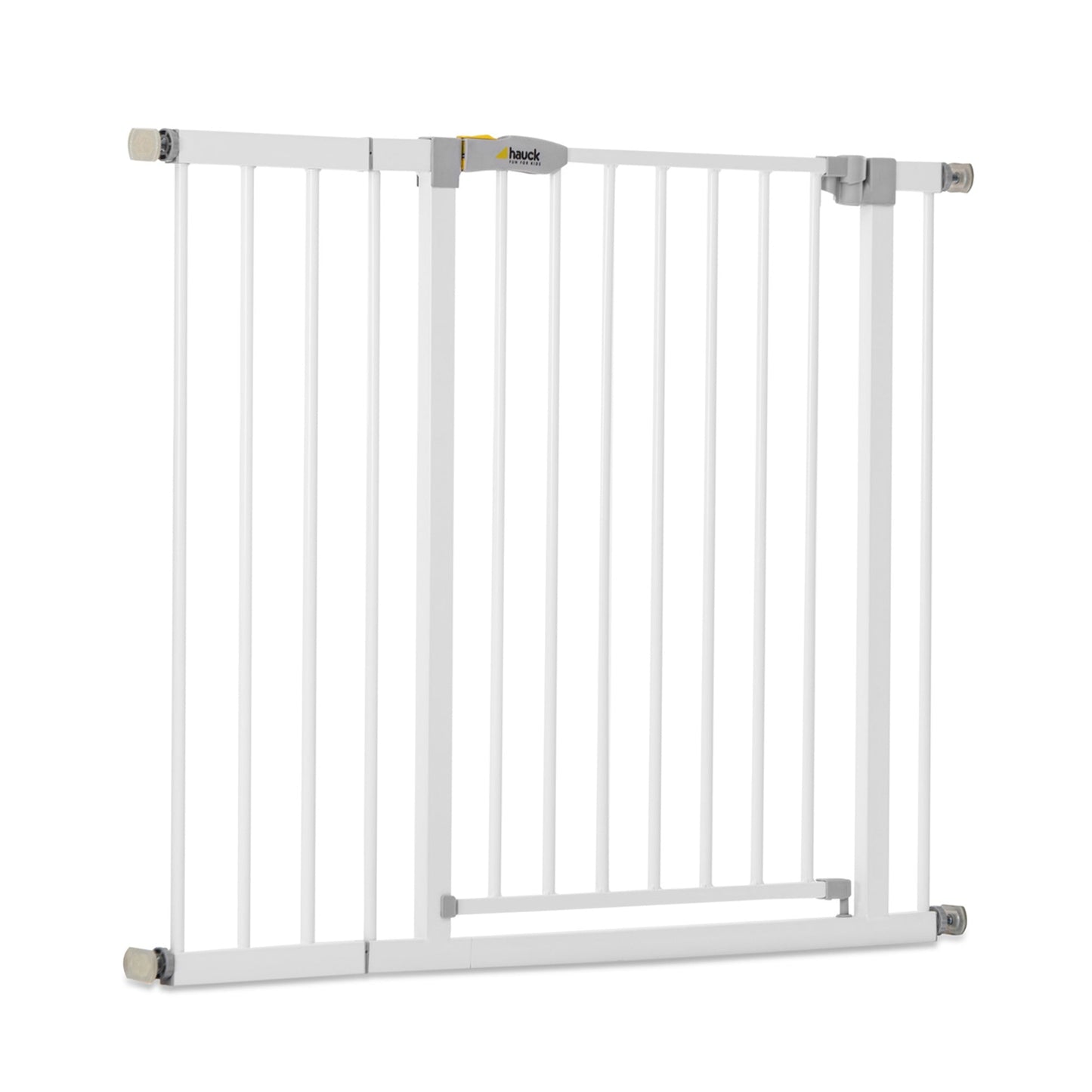 hauck 59727 Open N Stop KD Pressure Fit with 8 Inch Extension Baby Gate, White