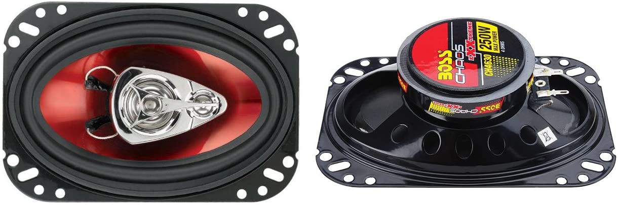 New BOSS CH6530 6.5" 300 Watt and Boss CH4630 4x6" 250 Watt Car Audio Speakers