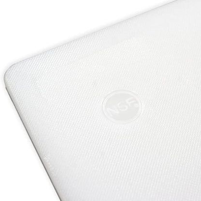 Thirteen Chefs 30 x 18 Inch Dishwasher Safe HDPE Plastic Cutting Board, White