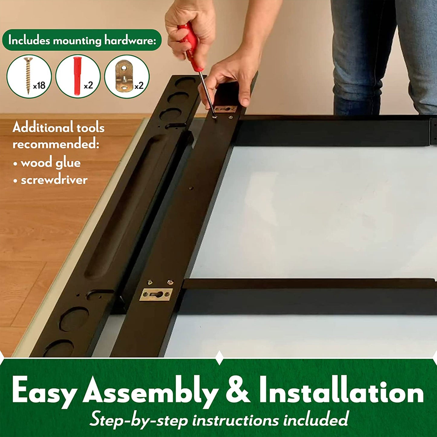 ISZY Billiards Wall Mounted Pool Accessories Billiard Ball and Stick Holder Rack