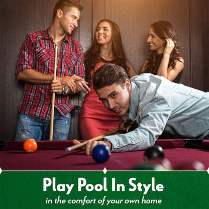 ISZY Billiards Wall Mounted Pool Accessories Billiard Ball and Stick Holder Rack