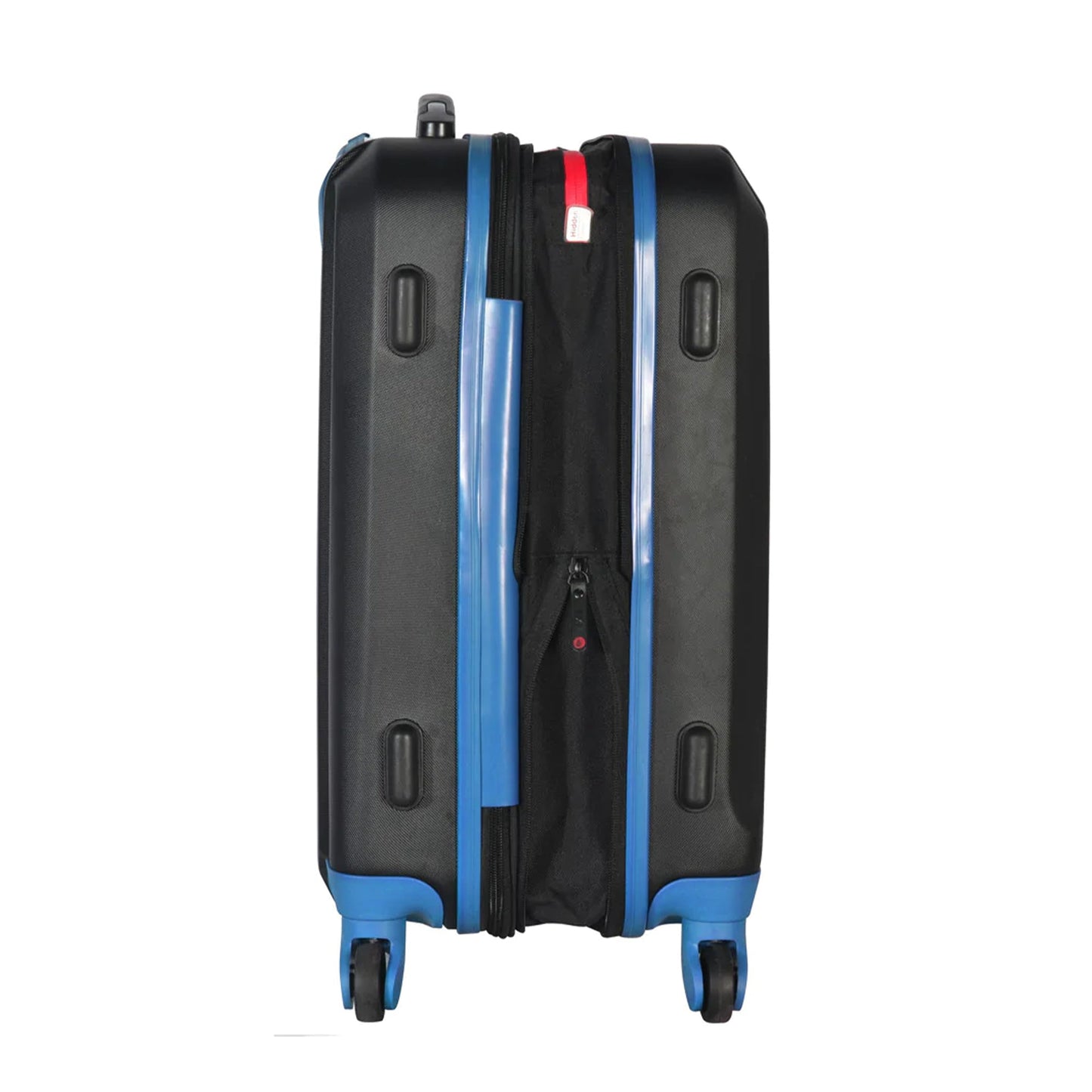 Olympia Apache II 21" Expandable Carry On 4 Wheel Spinner Luggage Suitcase, Blue