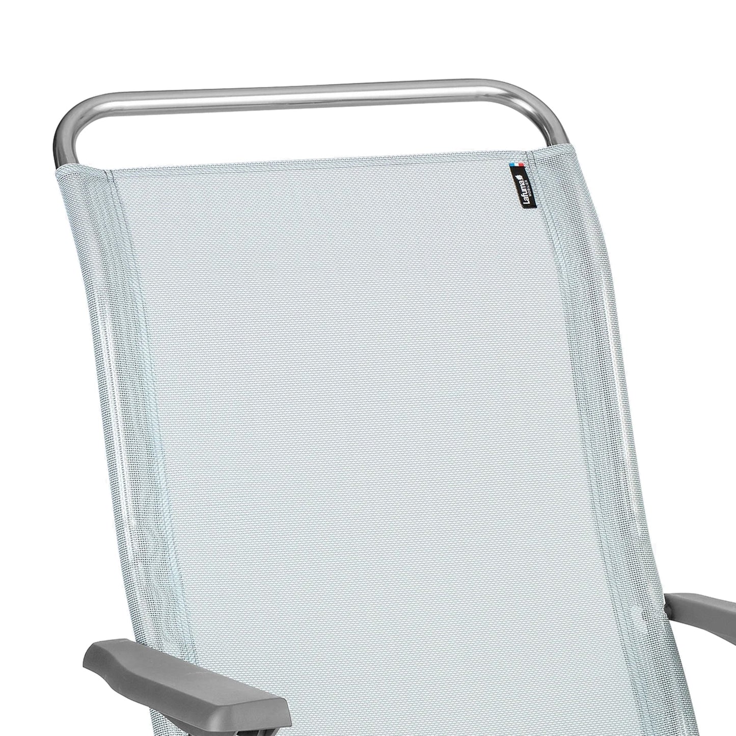 Lafuma Alu Cham Adjustable 5 Seating Position Folding Armchair, Ciel Sky Blue