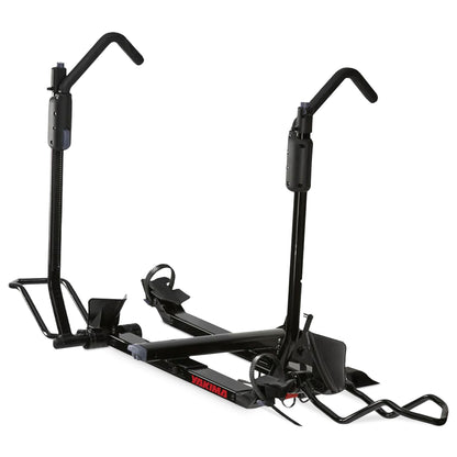 Yakima HoldUp EVO Premium 2 Bike Capacity Tray Hitch Mounted Bike Rack, Black