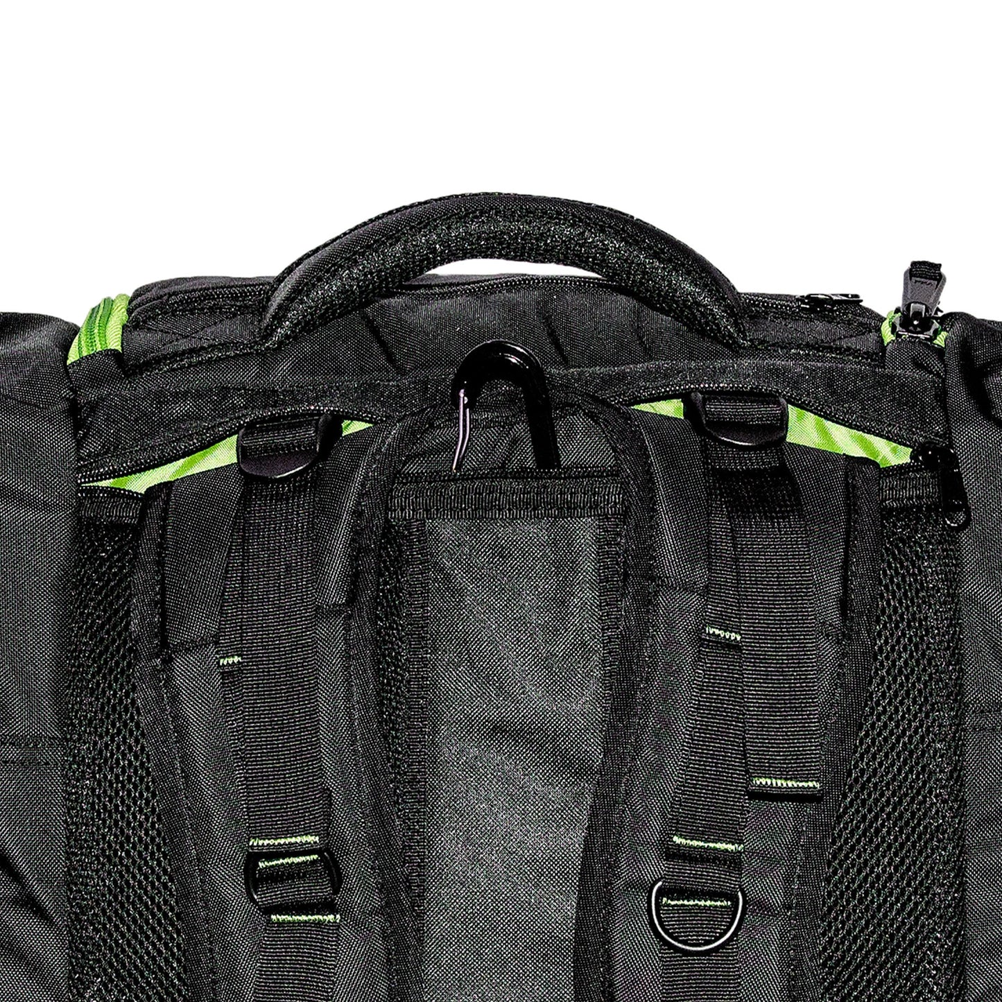 Sportube Freerider 70 Liter Padded Ski Boot & Gear Backpack Bag, Green/Black