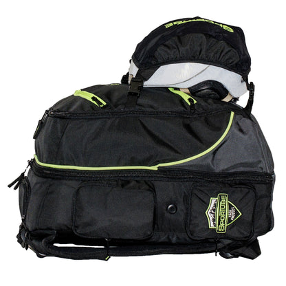 Sportube 44 Liter Overheader Airline Carry On Padded Gear & Boot Backpack, Green