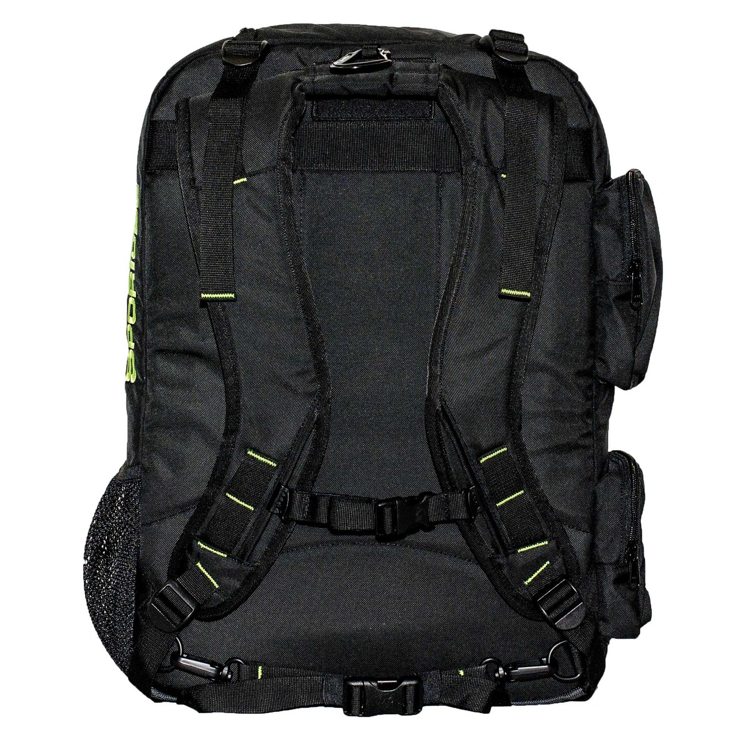 Sportube 44 Liter Overheader Airline Carry On Padded Gear & Boot Backpack, Green