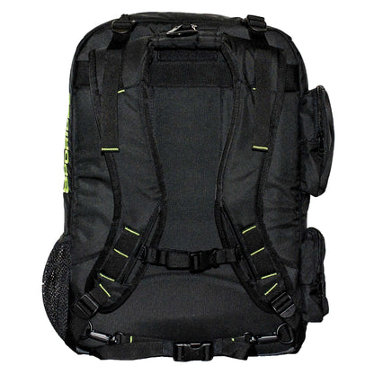 Sportube 44 Liter Overheader Airline Carry On Padded Gear & Boot Backpack, Green