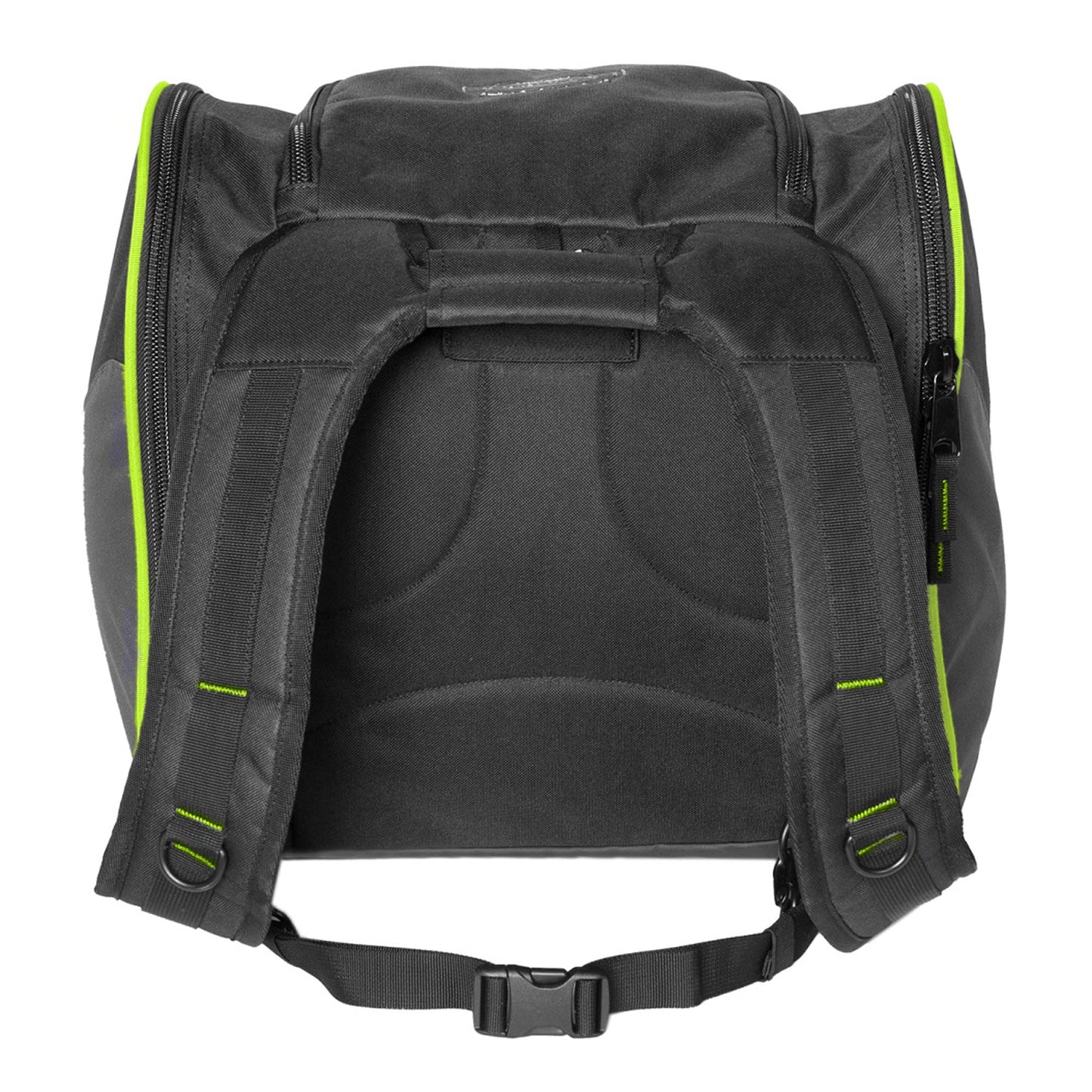 Sportube Traveler 50 Liter Padded Ski Boot & Gear Backpack Bag, Green/Black