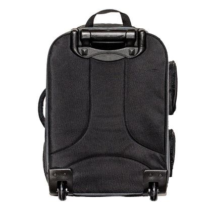 Sportube Cabin Cruiser Wheeled Carry On Padded Gear & Travel Boot Bag, Orange