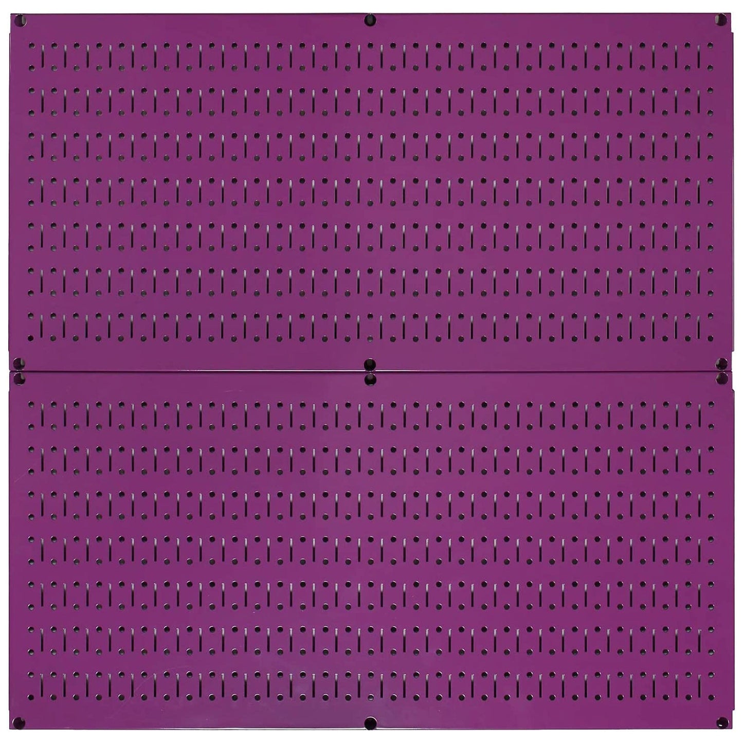 Wall Control 32"x16" Horizontal Pegboard Garage Tool Organizer, Purple (2 Pack)