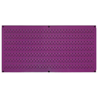 Wall Control 32"x16" Horizontal Pegboard Garage Tool Organizer, Purple (2 Pack)