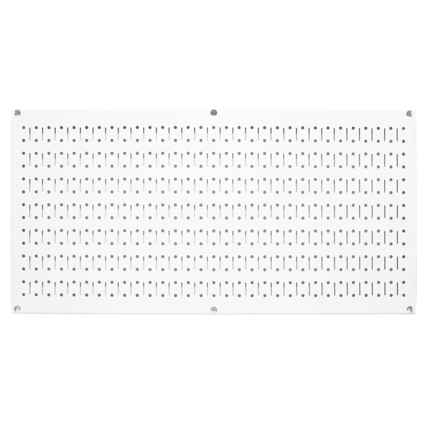 Wall Control 32" x 16" Horizontal Pegboard Garage Tool Organizer, White (3 Pack)