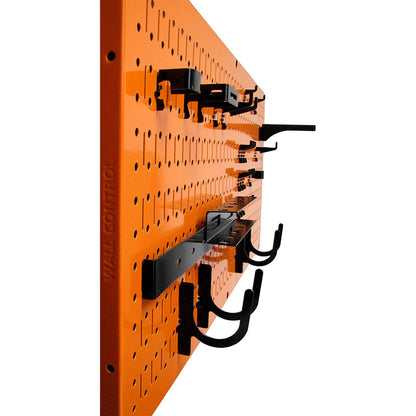 Wall Control 32" x 16" Horizontal Pegboard Garage Tool Organizer, Orange (3 Pk)