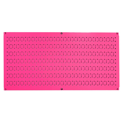 Wall Control 32" x 16" Horizontal Pegboard Garage Tool Organizer, Pink (3 Pack)