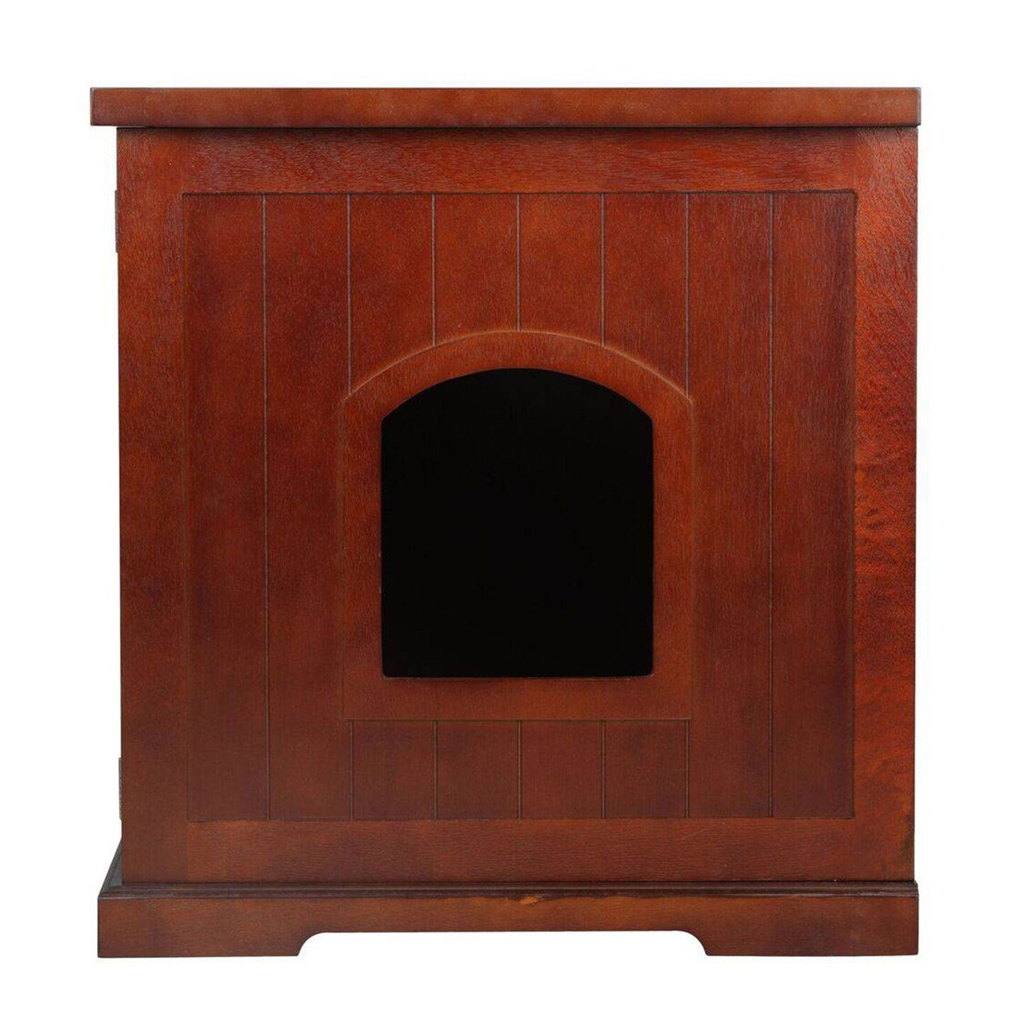 Merry Products Cat Washroom Storage Bench Boxes with Removable Partition Wall