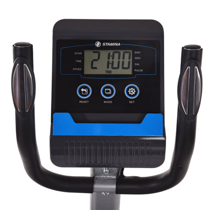 Stamina 345 Recumbent Cardio Exercise Stationary Cycling Home Gym Workout Bike