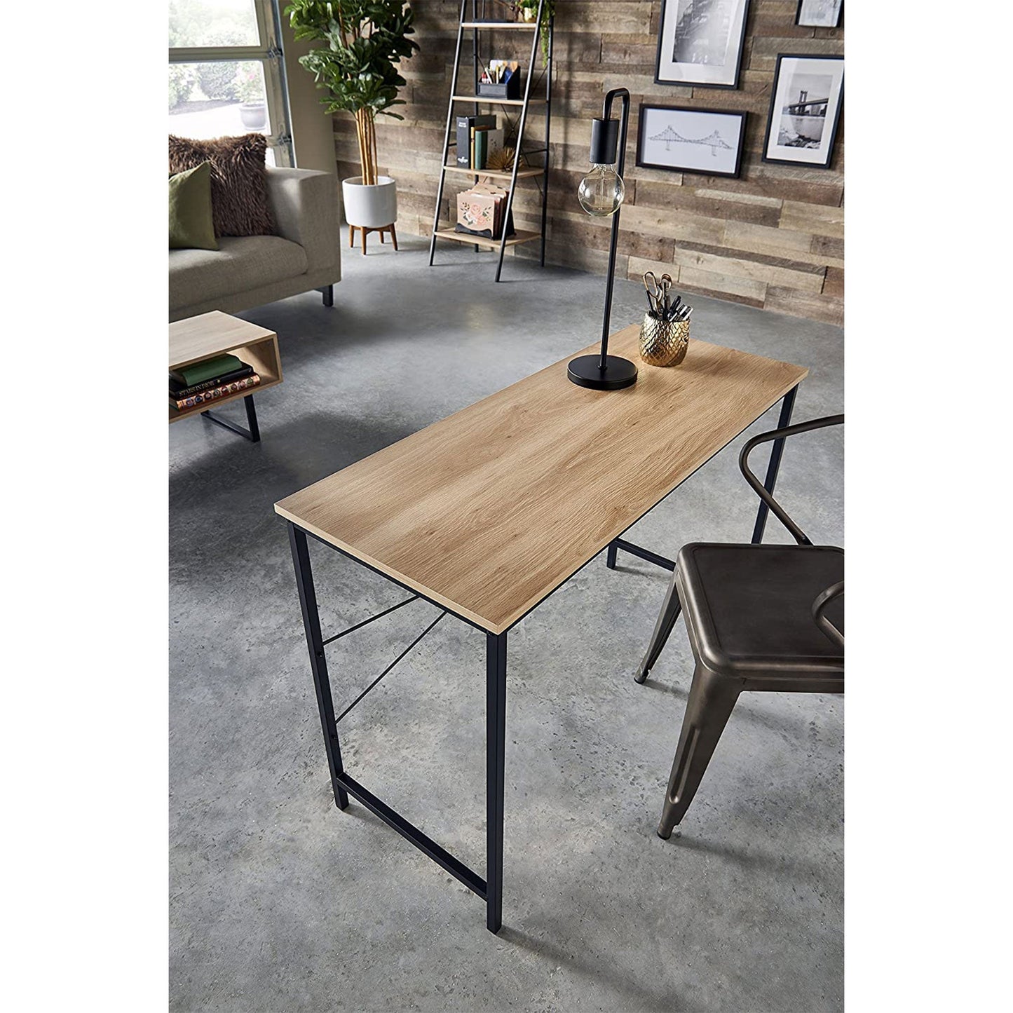 ClosetMaid Console Table/Desk, Home Decor Accent Entryway Furniture, Natural