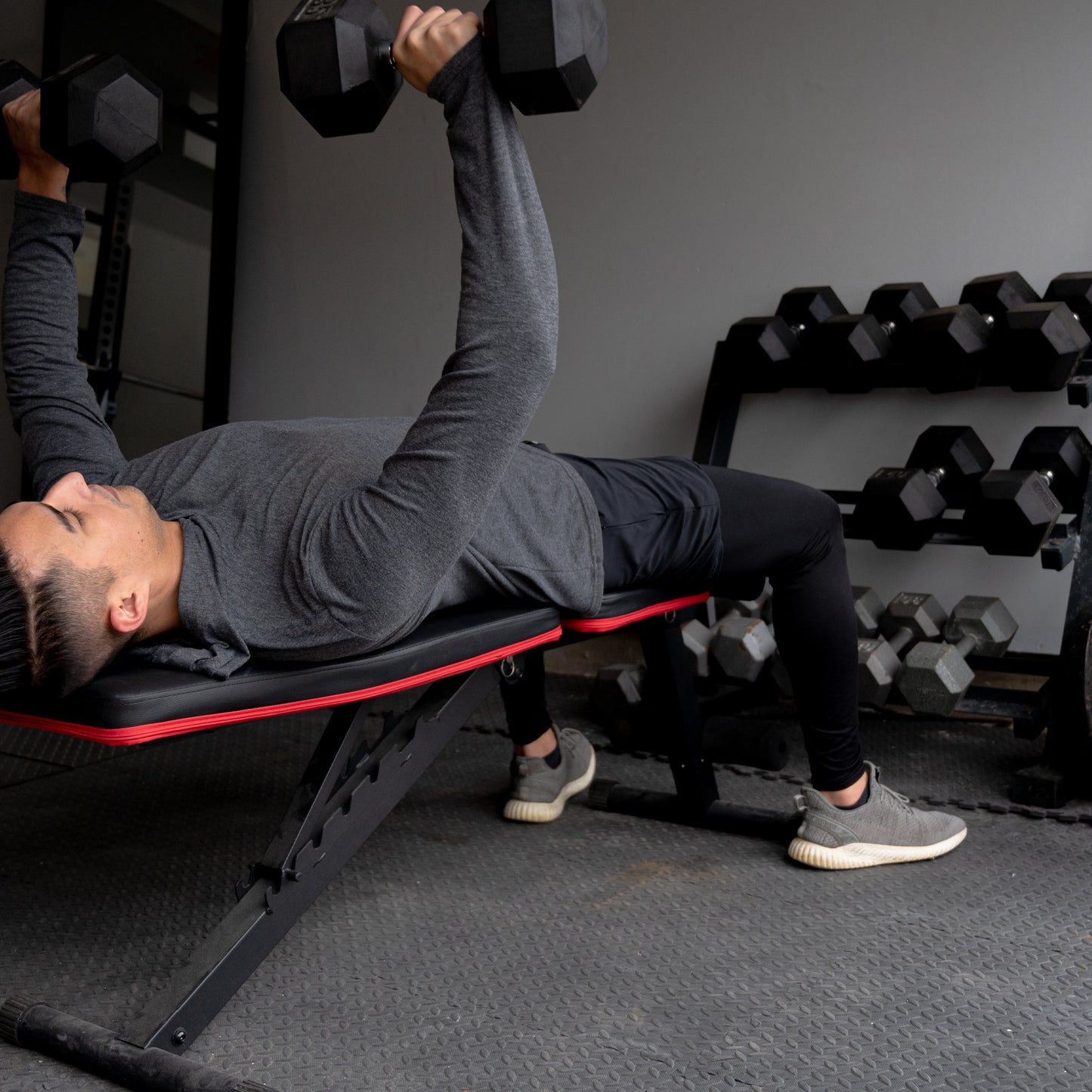 BalanceFrom Fitness 24 Sq Ft Interlocking EVA Foam Exercise Mat Tiles, Black