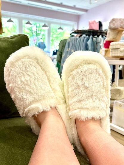 Heatable Cozy Lavender Slippers