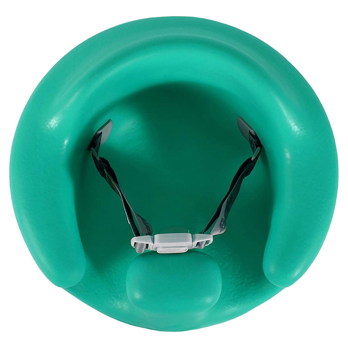 Bumbo Baby Soft Foam Wide Floor Seat w/3 Point Adjustable Harness, Aqua (2 Pack)