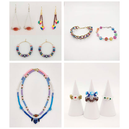 Bead Storage Solutions Elizabeth Ward Assorted Glass and Polymer Clay Bead Tray