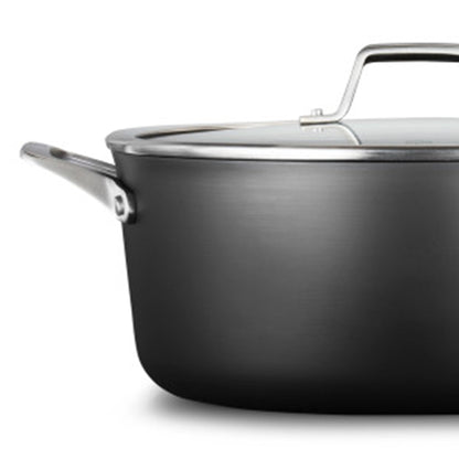Calphalon Premier Space Saving 8.5 Quart Hard-Anodized Nonstick Dutch Oven w/Lid