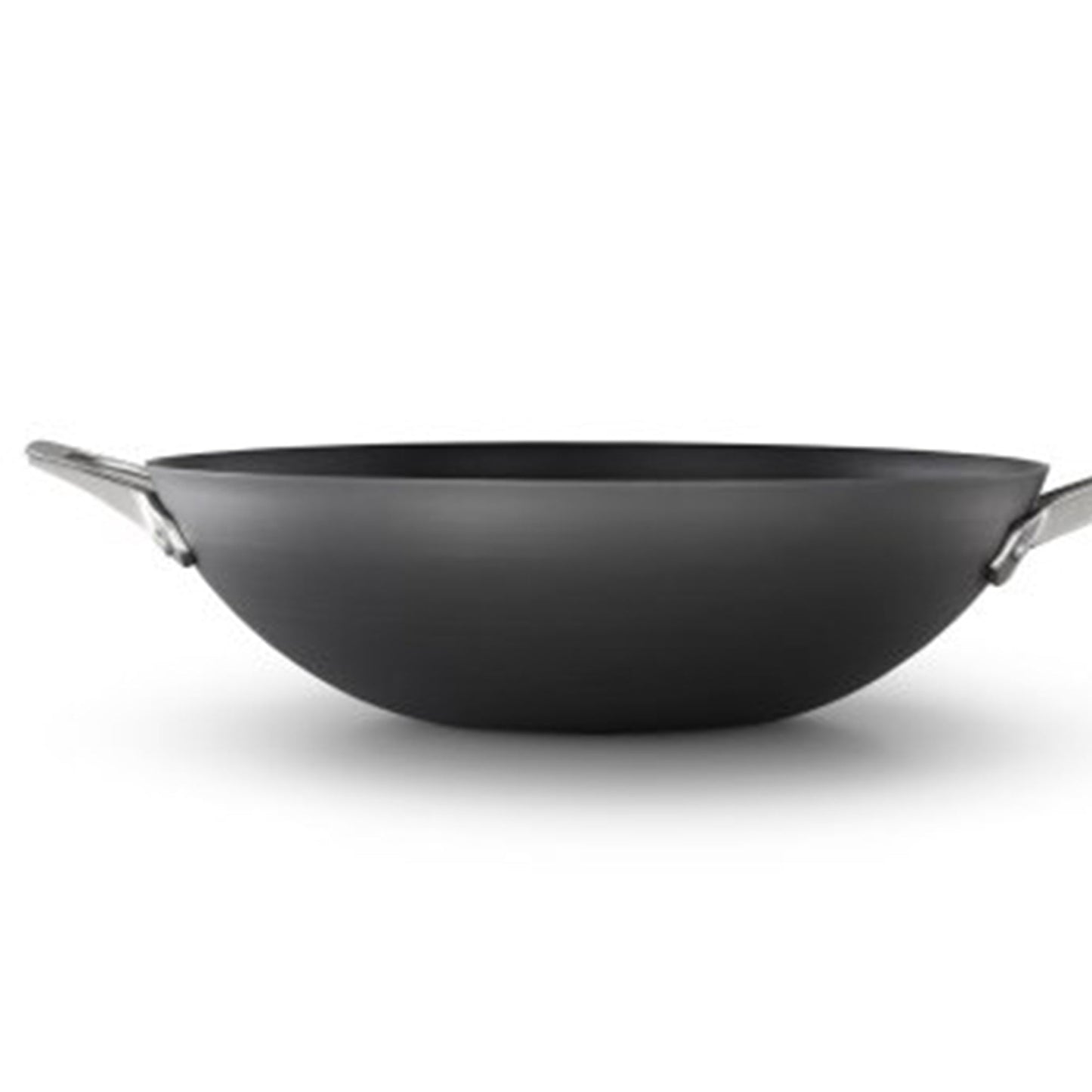 Calphalon Premier 13 Inch Hard Anodized MineralShield Nonstick Flat Wok Pan
