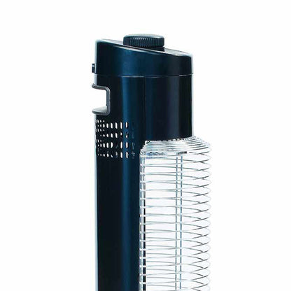 Sengoku HeatMate Portable Instant Graphite Medium Tower Electric Heater, Black