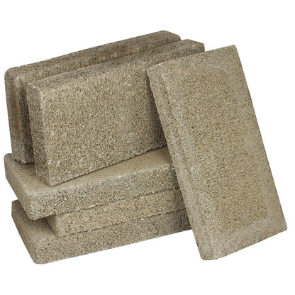 US Stove Company 4.5 x 9 x 1.25" Wood Burning Stove Pumice Firebrick, (6 Bricks)