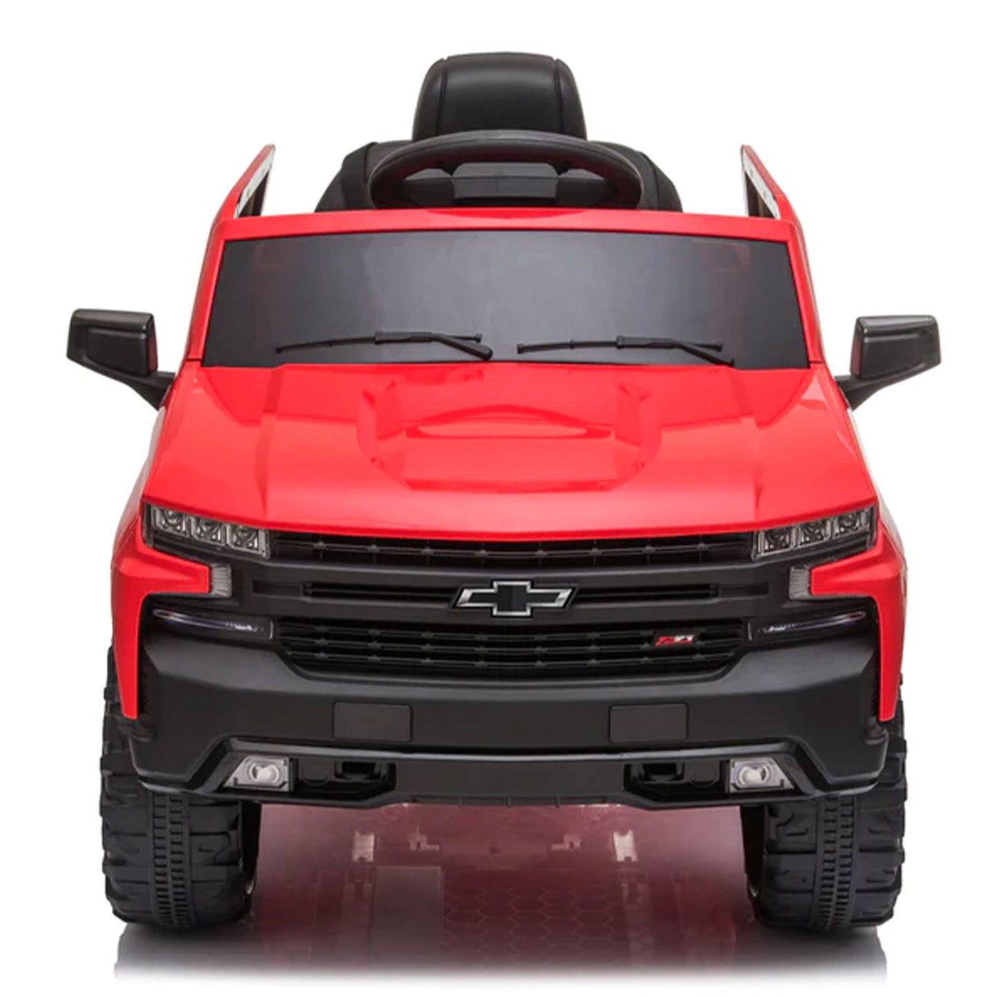 Dakott Chevy Silverado 4 x 4 Big Wheels Trail Boss Ride On Monster Truck, Red