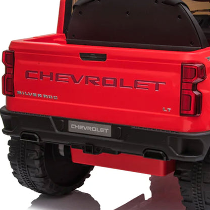 Dakott Chevy Silverado 4 x 4 Big Wheels Trail Boss Ride On Monster Truck, Red