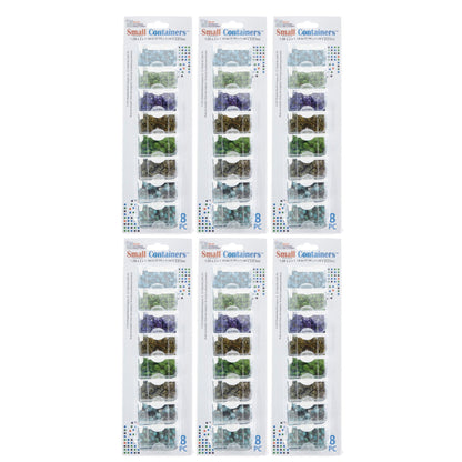 Elizabeth Ward Bead Storage Solutions 8 Piece Craft Storage Containers (6 Pack)