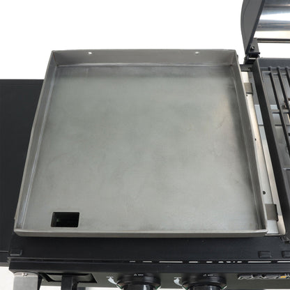 Razor Griddle Portable 4 Burner 40,000 BTU Gas Grill and Griddle Cart with Lid