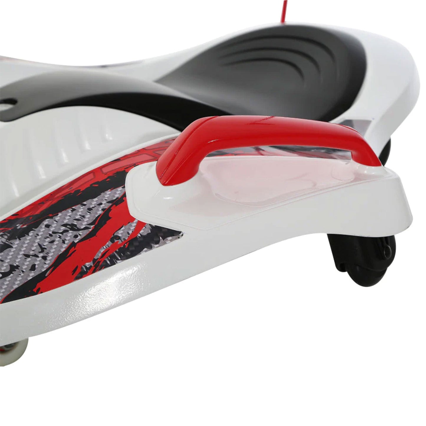 Rollplay Nighthawk 12 Volt Electric Rechargeable Ride On Toy Vehicle, White