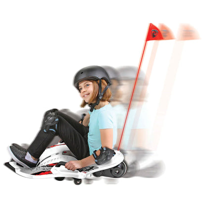 Rollplay Nighthawk 12 Volt Electric Rechargeable Ride On Toy Vehicle, White