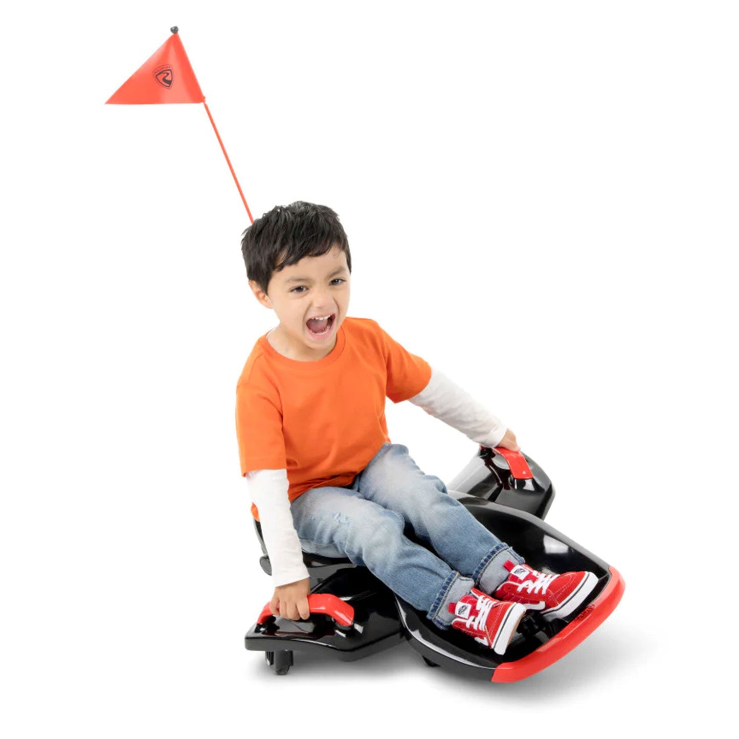 Rollplay Nighthawk Bolt 12 Volt Compact Rechargeable Ride On Toy Vehicle, Black