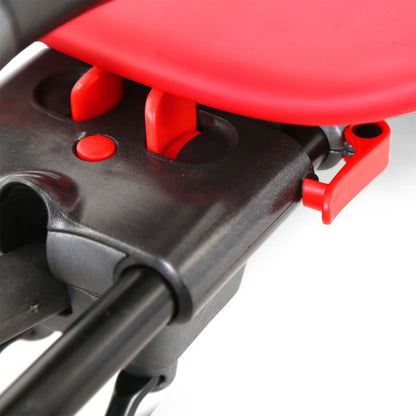 Rollplay FLEX Kart 6 Volt Compact Foldable Rechargeable Ride On Toy Vehicle, Red