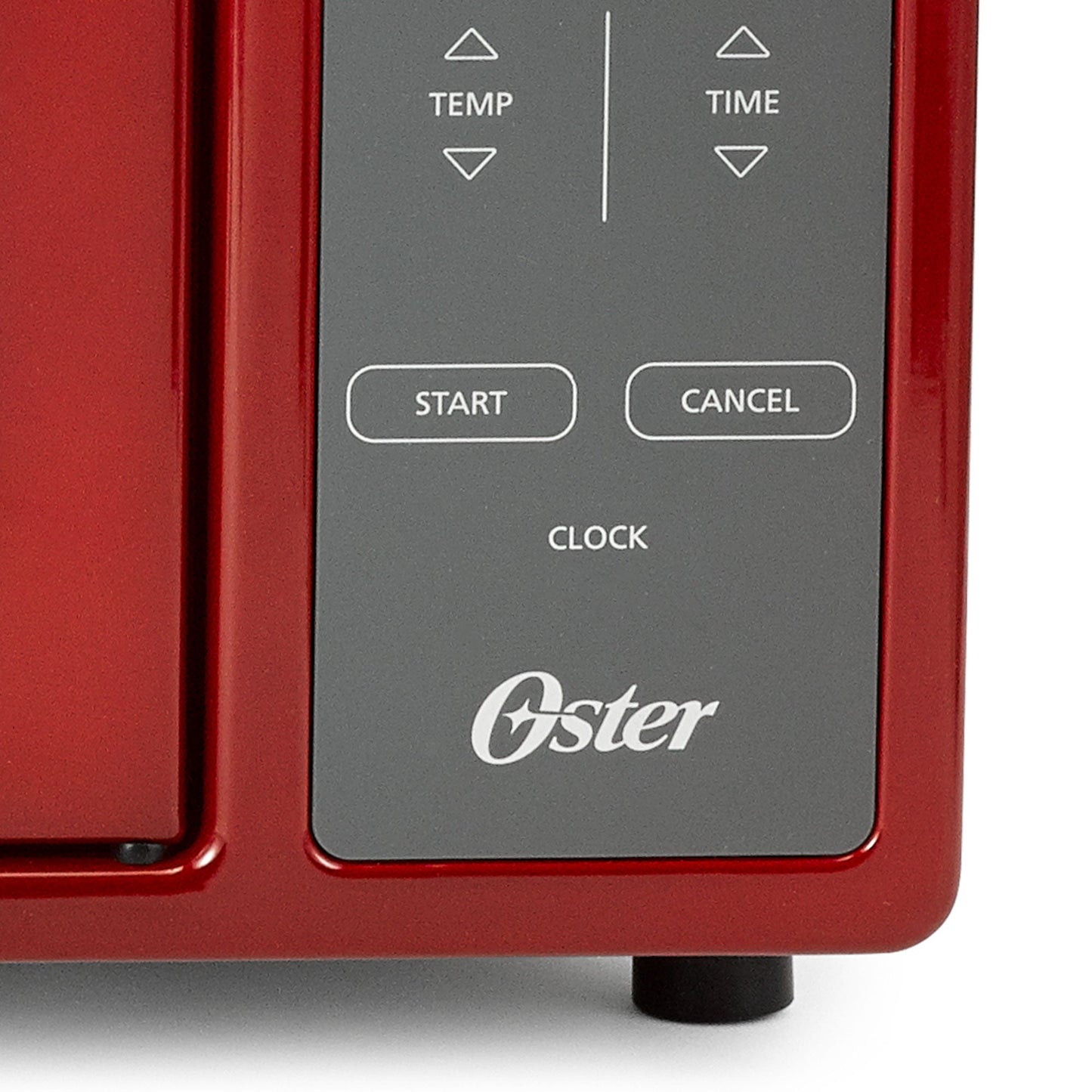 Oster French Door Turbo Convection Toaster Oven with Extra Large Interior, Red