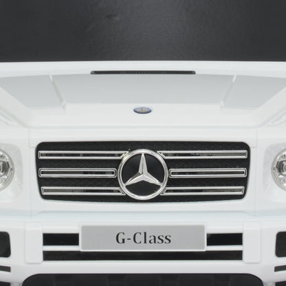 Best Ride On Cars Mercedes G Class Stylish Large Suitcase Ride On Vehicle, White