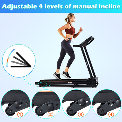 Ksports Multi-Functional Electric Treadmill Cardio Strength Training Workout Set