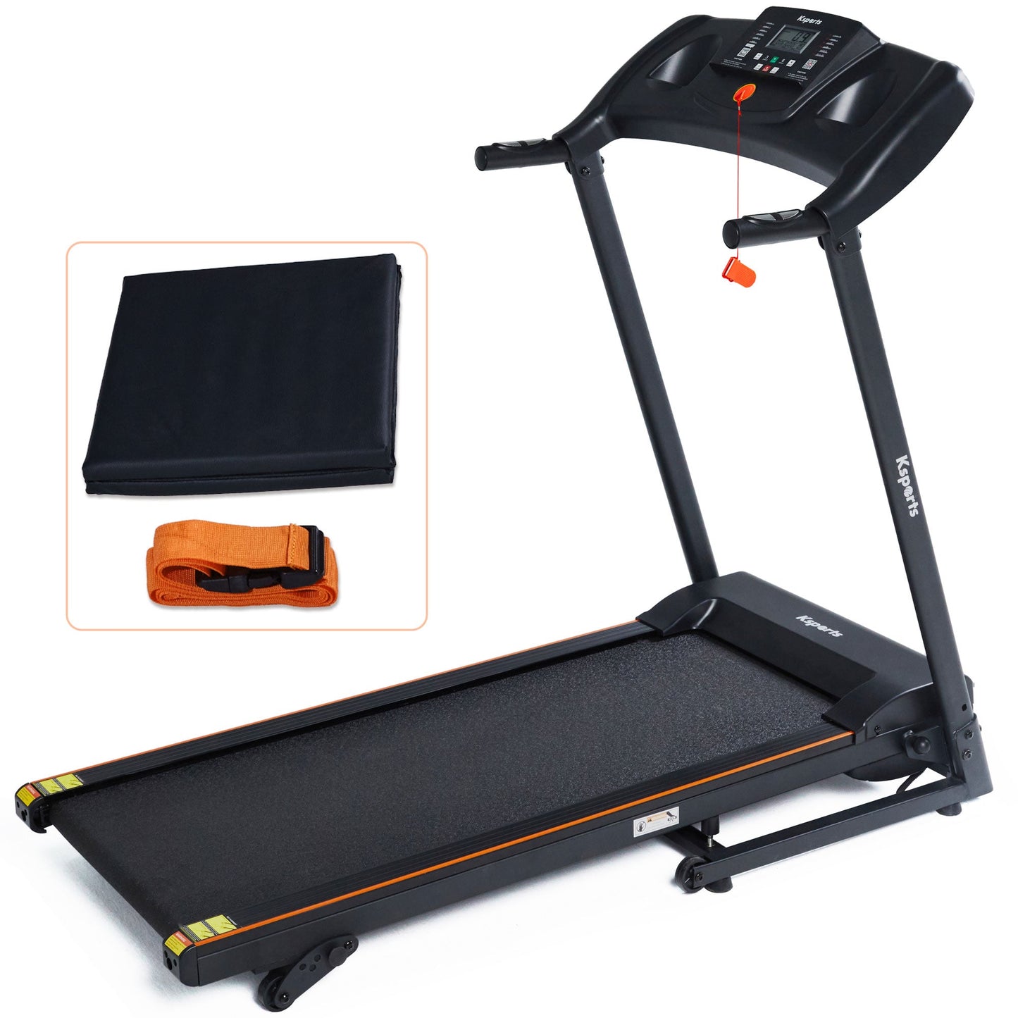 Ksports Multi-Functional Electric Treadmill Cardio Strength Training Workout Set