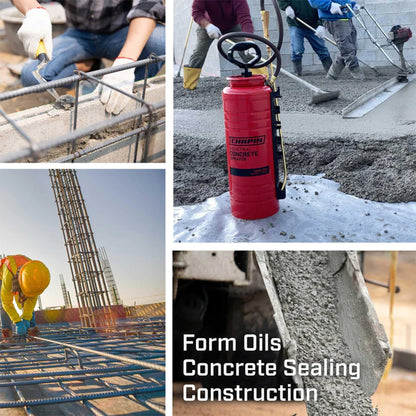 Chapin 3.5 Gallon Tri Poxy Industrial Concrete Open Head Handheld Tank Sprayer