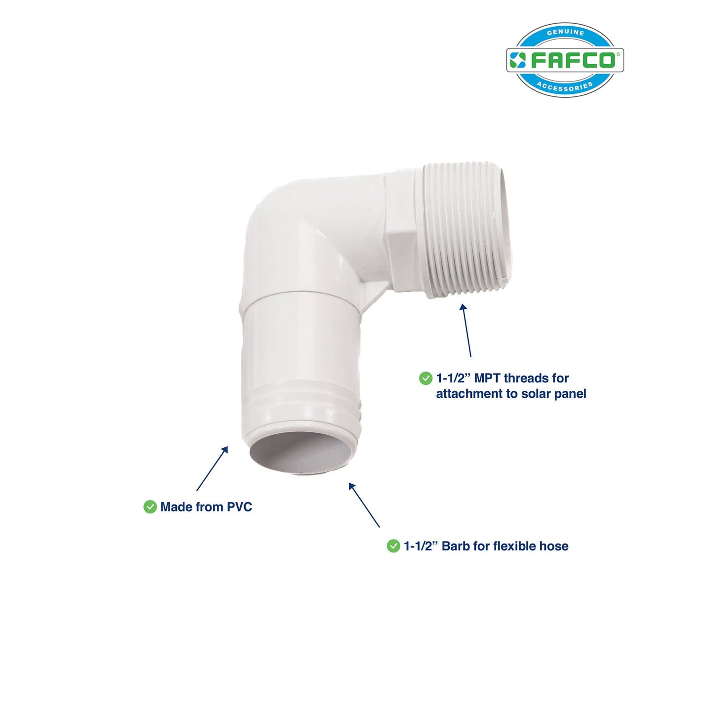 FAFCO Solar Bear/Cub Solar Water Heating System Installation Accessories Kit