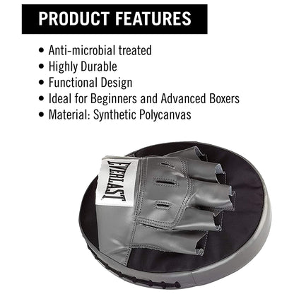 Everlast 1 Size Fits All Synthetic Punch Mitts with Full Boxing Glove Backing
