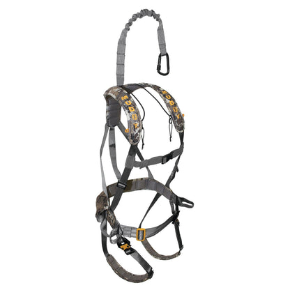 Muddy The Boss Tree Stand, Ambush Safety Harness & Hawk Set of 3 Climbing Sticks