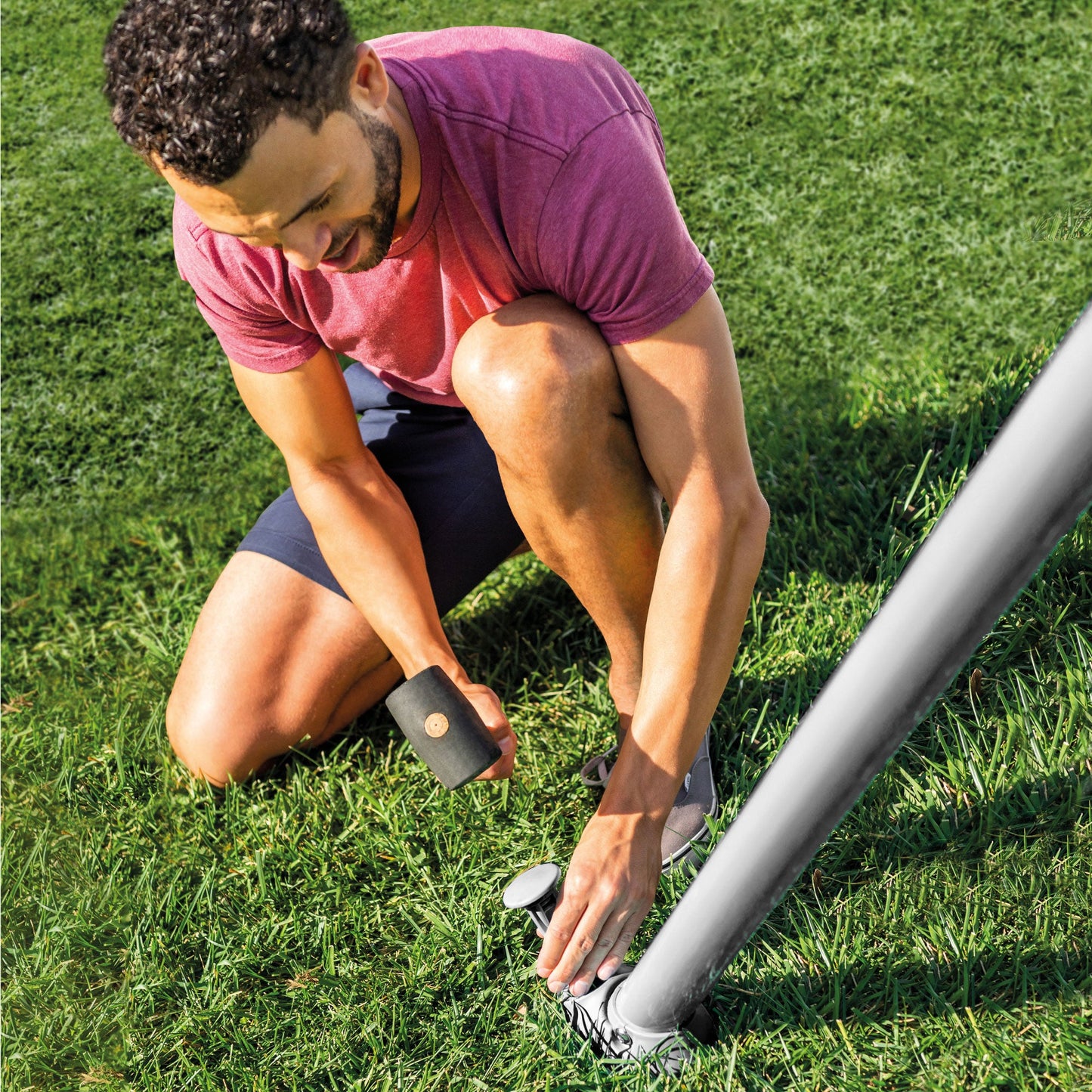 Intex 4 Activity Feature Colored Playground Swing with Trapeze Bar