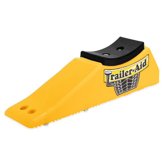 Camco Trailer Aid PLUS Tandem Trailer Tire Changing Ramp with  5.5" Lift, Yellow