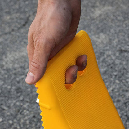 Camco Trailer Aid PLUS Tandem Trailer Tire Changing Ramp with  5.5" Lift, Yellow