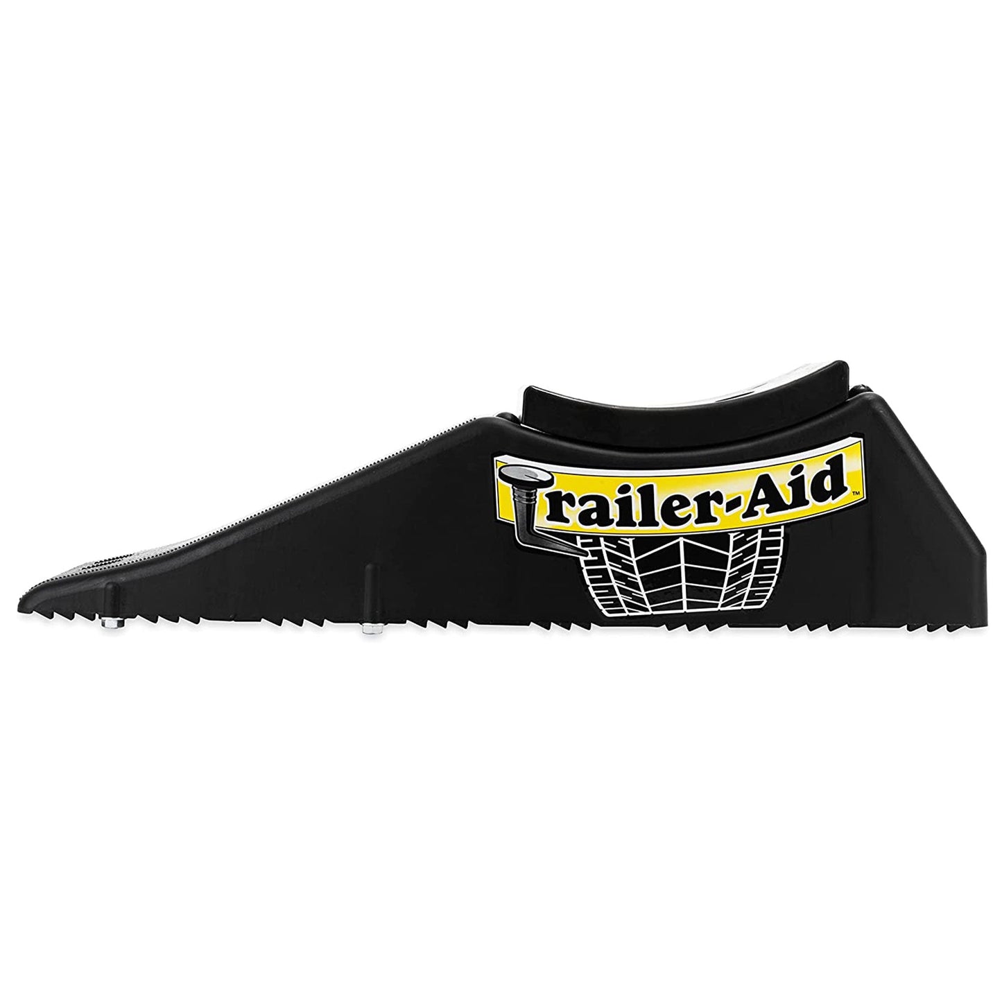 Camco Trailer Aid PLUS Tandem Trailer Tire Changing Ramp with  5.5" Lift, Black
